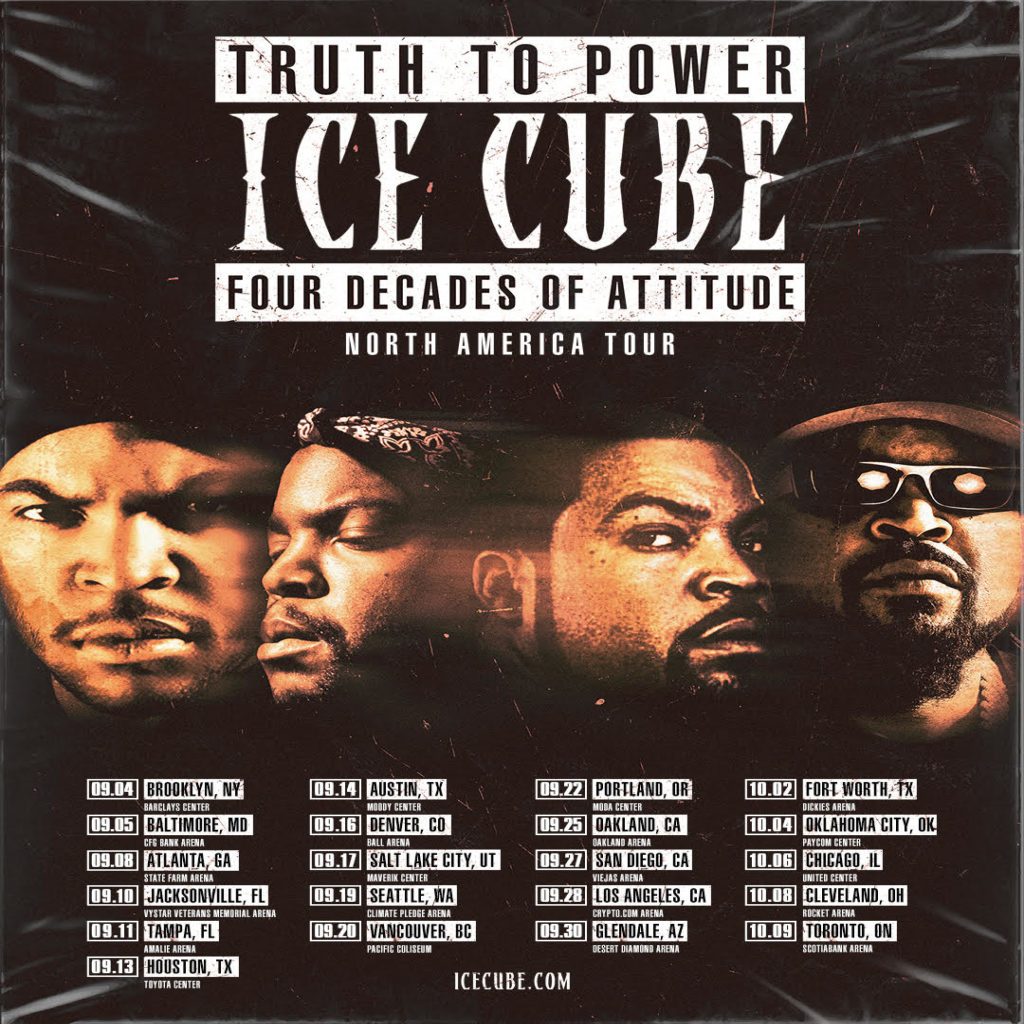 Ice Cube brings Truth to Power: 4 Decades of Attitude to Barclays