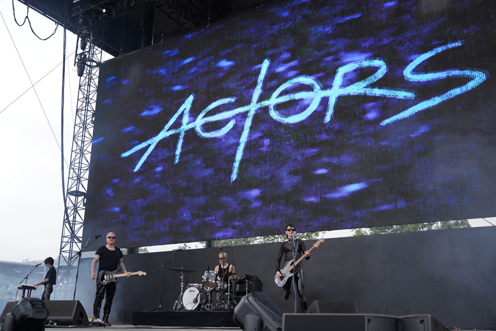 Actors performing at Cruel World Festival in Los Angeles, CA on May 17th, 2025.
