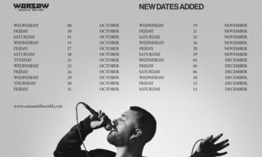 Sam Smith’s Warsaw Residency