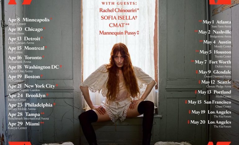 Sofia Isella with Florence and the Machine at MSG