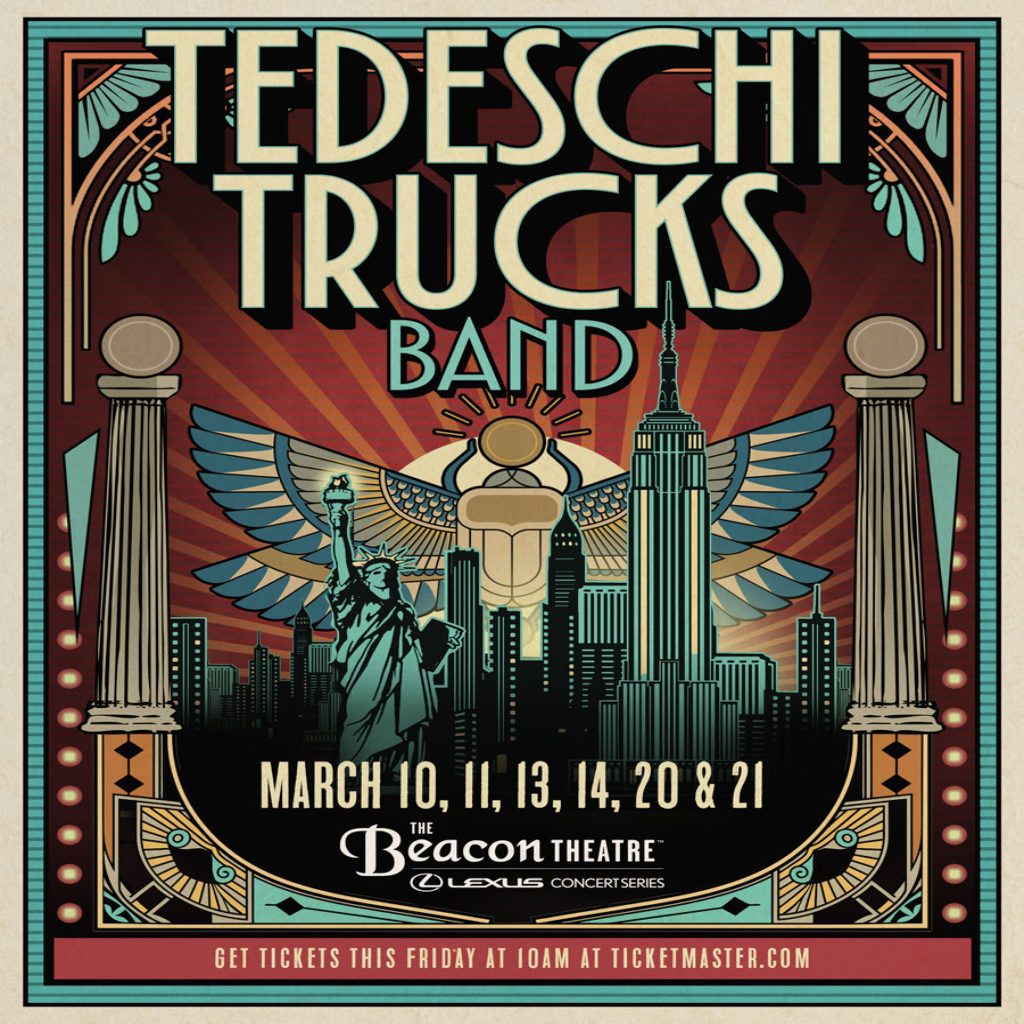 Tedeschi Trucks Band Announces Spring 2026 NYC Six Show Residency Tedeschi Trucks 2026 Nyc Flyer 1024x1024