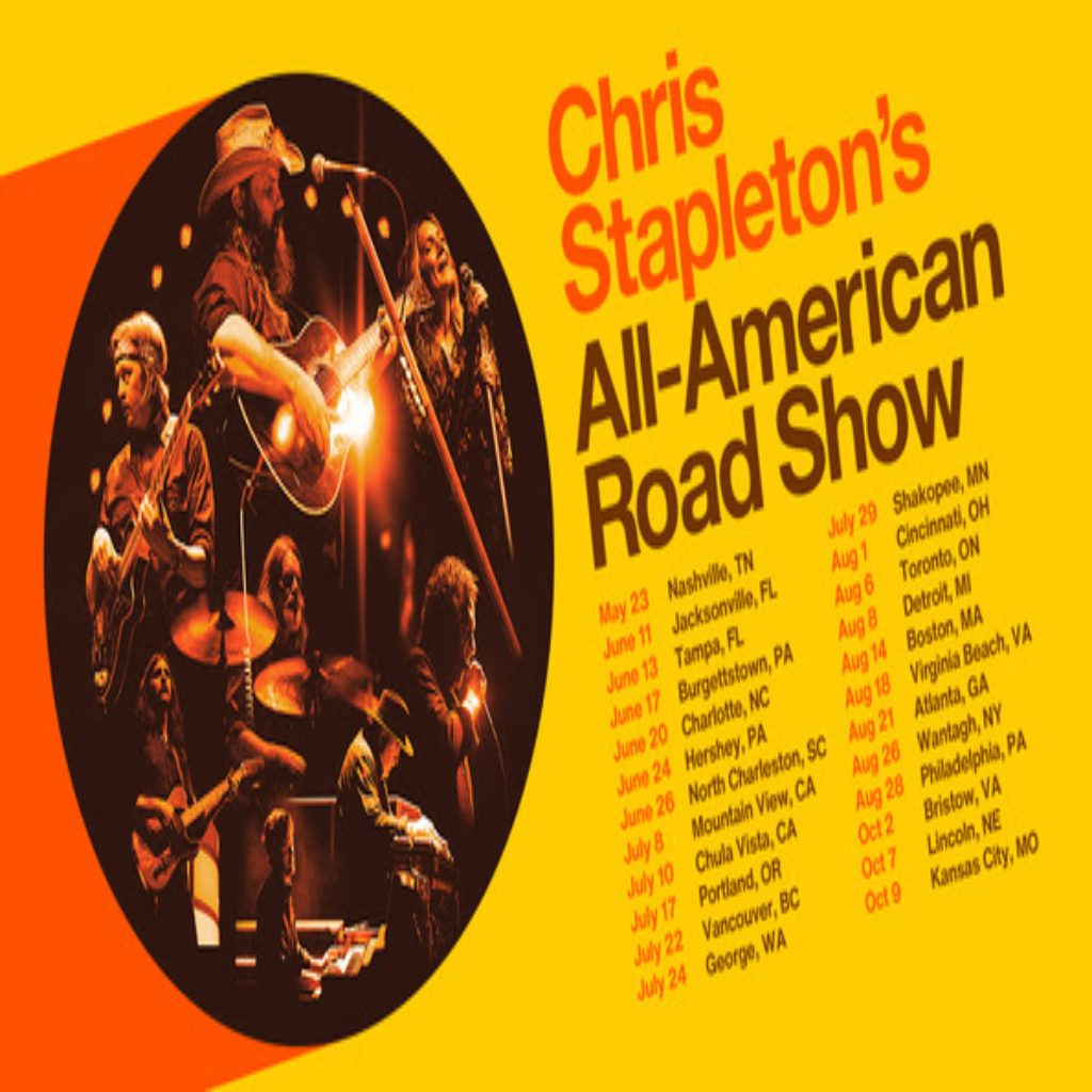 Chris Stapleton Announces Summer 2026 ‘All-American Road Show’ Tour ...