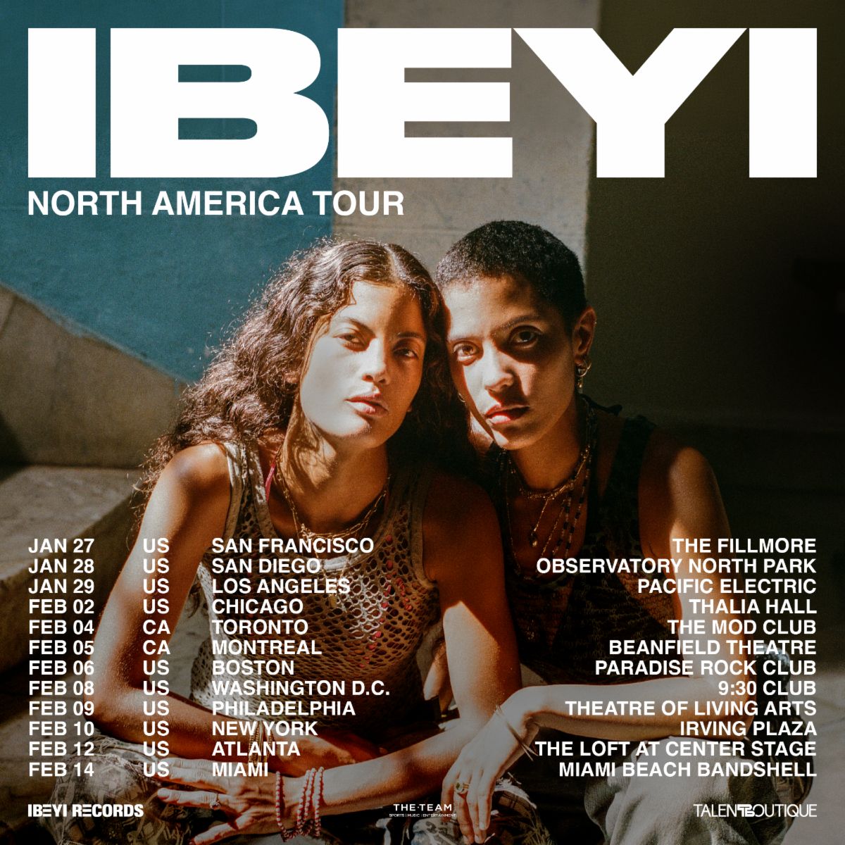 Ibeyi At Pacific Electric On January 29th