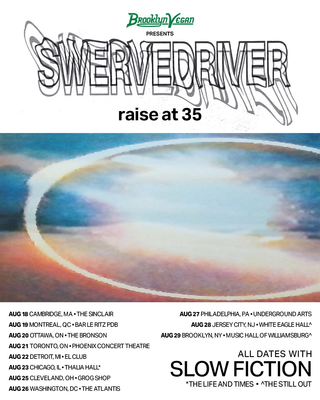 Swervedriver at Music Hall of Williamsburg on August 29th