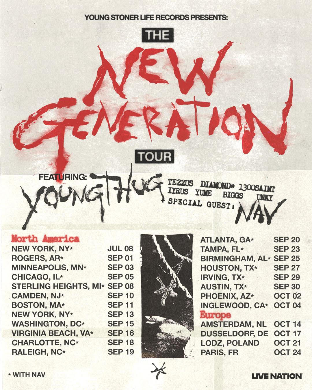 Young Thug At YouTube Theater On October 4th