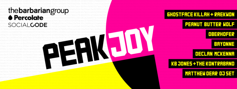 Peak Joy SXSW 2016 Night Party Announced