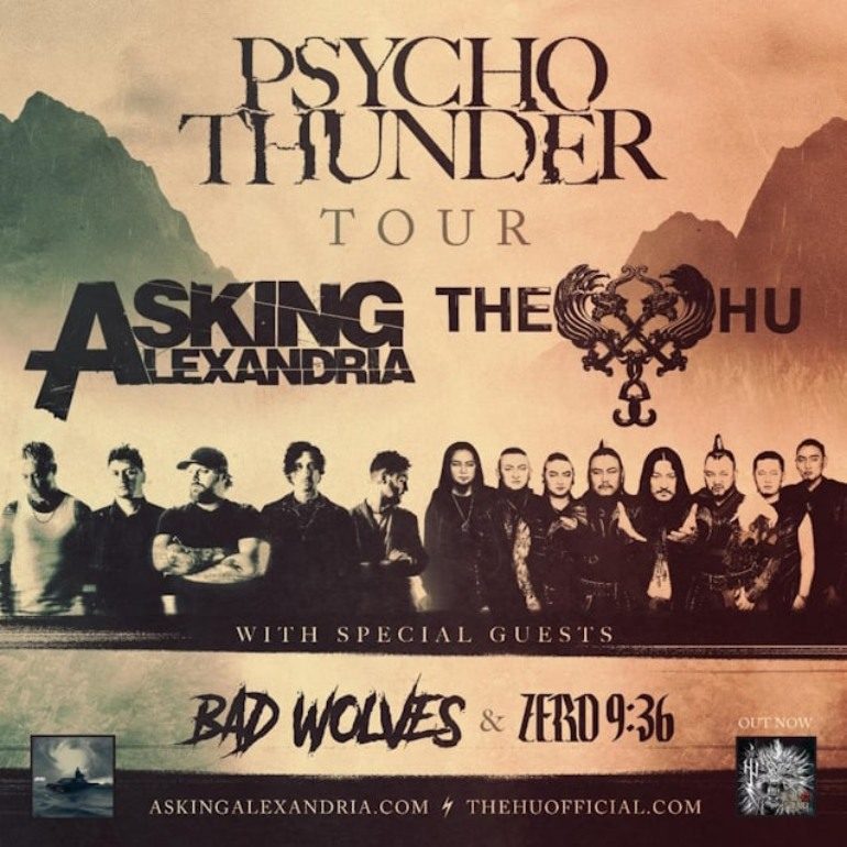 Asking Alexandria & The Hu At The Wiltern On Oct. 8