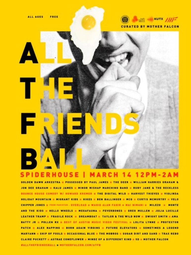 All The Friends Ball SXSW 2016 Day and Night Party Announced