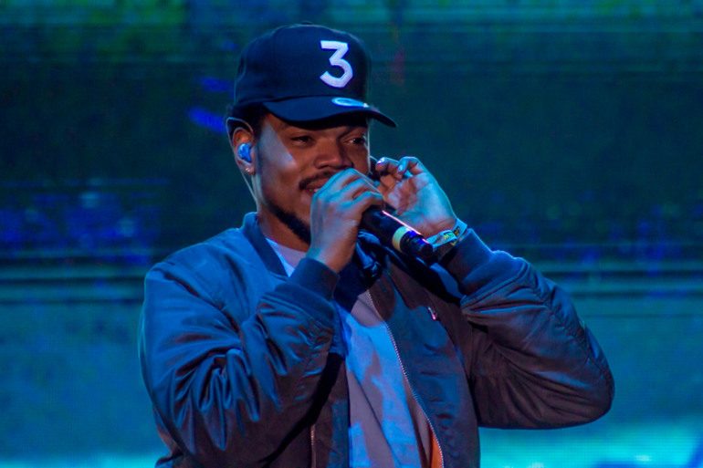 Chance The Rapper & Vic Mensa At The Kia Forum On September 21