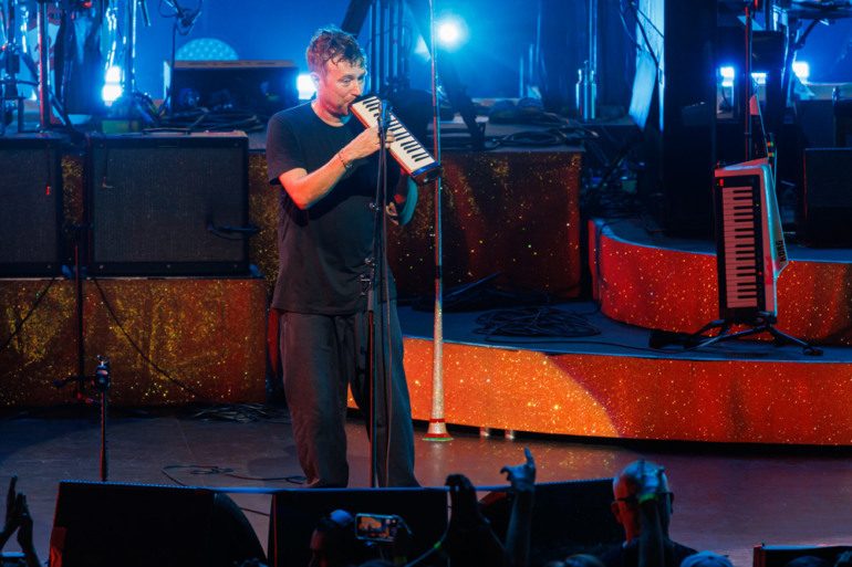 Damon Albarn Joins Thundercat Onstage In London For Live Performance Of “Cracker Island”