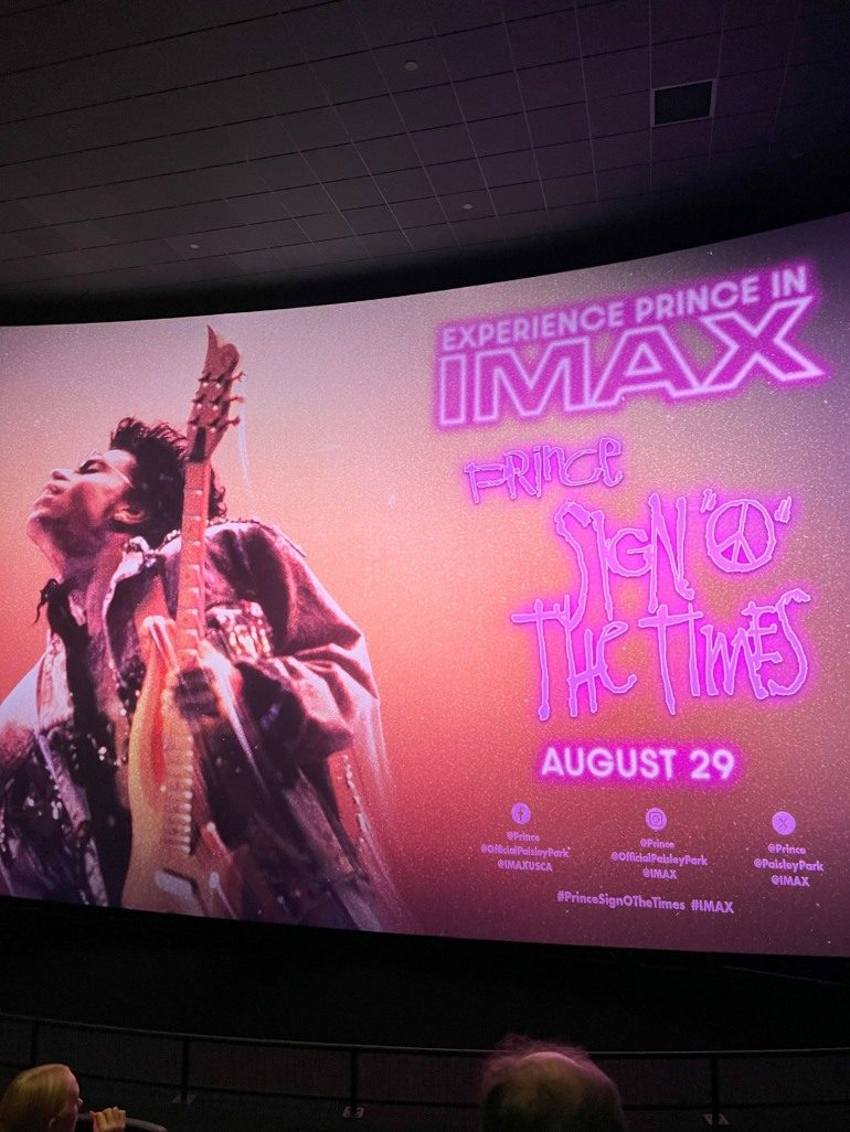IMAX Headquarters Host Private Screening Of ‘Prince – Sign O’ The Times,’ Possible More Prince Archives To Be Released In Future