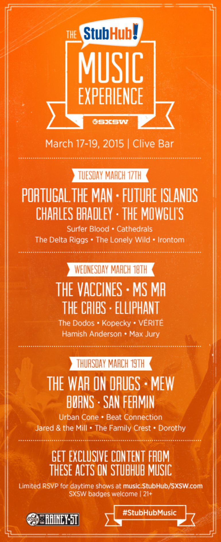StubHub and Culture Collide SXSW 2015 Music Experience Announced
