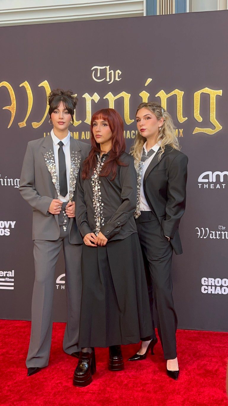 The Warning Premieres Live Concert Film In LA & Talks About New Music During Interview On Red Carpet