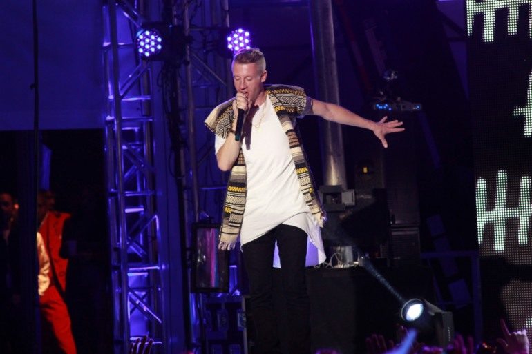 Macklemore Cut From Neon City Festival Following “Hinds Hall 2” Performance Comments At Palestine Benefit Show