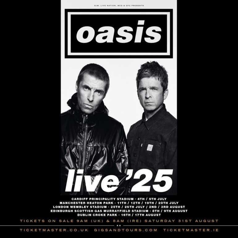 Oasis At The Rose Bowl Stadium On Sept. 6, 2025