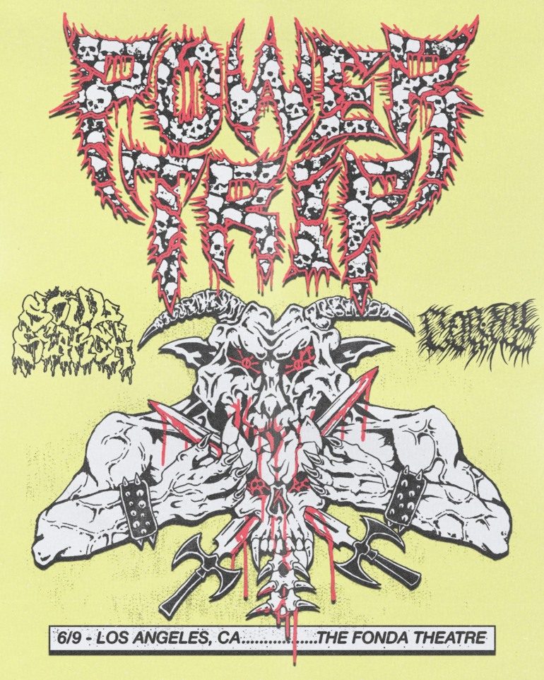 Power Trip, Soul Search & Mortal Wound At The Fonda Theater On June 9