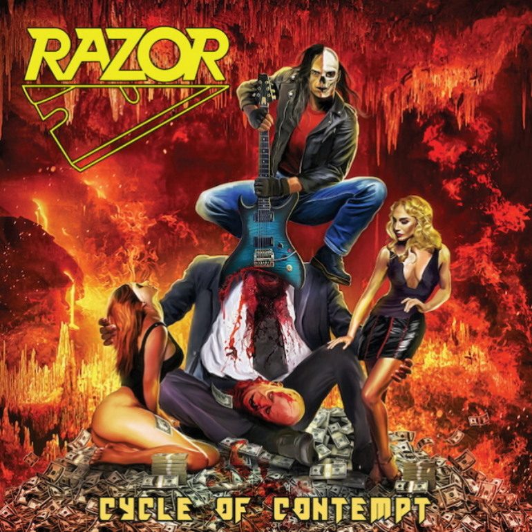 Razor Announces First New Album In 25 Years Cycle Of Contempt For September 2022 Release, Share Lead Single “Flames Of Hatred”